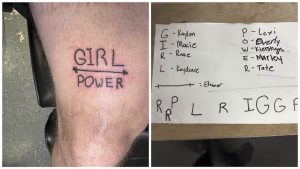 Waco Coach Celebrates Girls' Power with Commemorative Tattoo